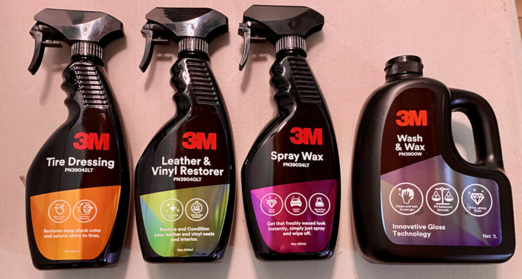 DIY car care with new 3M auto care products
