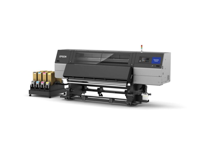 Epson launches first 76-inch Industrial Dye Sublimation Textile Printer