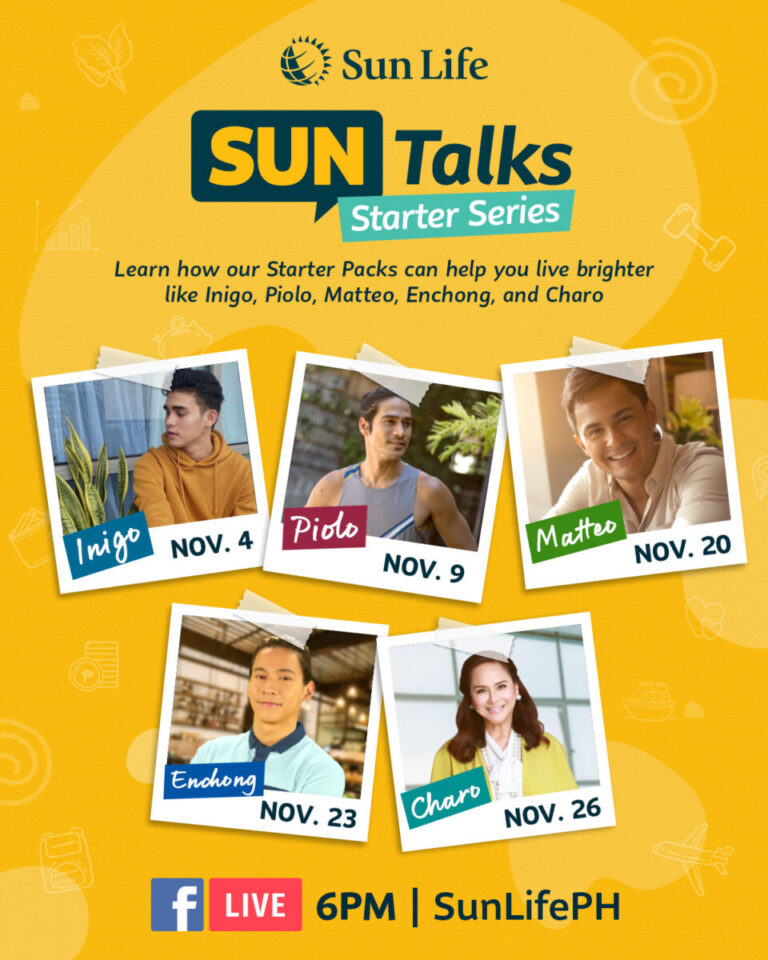 Enchong Dee inspires Sun Life Negosyante Starter Pack