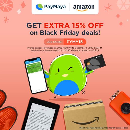 PayMaya teams up with Amazon.com