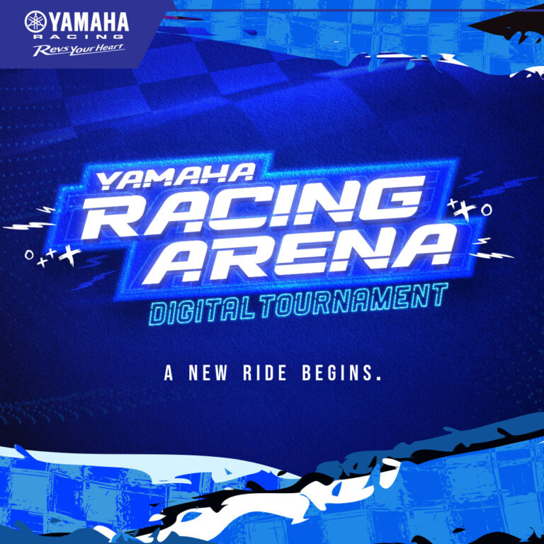 The Yamaha racing arena begins