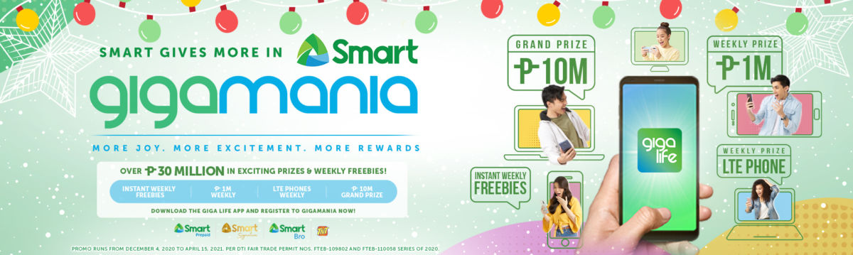 Smart GIGAMANIA celebrates the Season of Giving | Gadgets ...