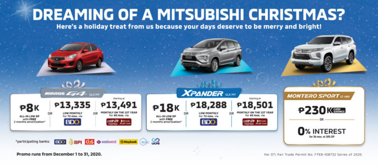 Mitsubishi Christmas promo