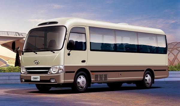 Hyundai County minibus