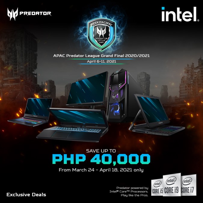 Acer offers discounts on Predator products as part of Predator League festivities