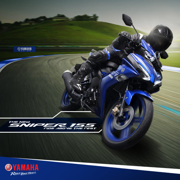 Ride above the rest with the new Yamaha Sniper155