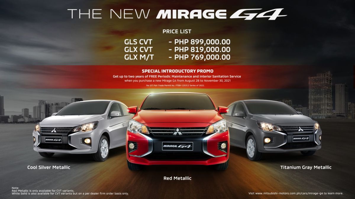 Mitsubishi Motors Philippines Corporation officially launches the new Mitsubishi Mirage G4