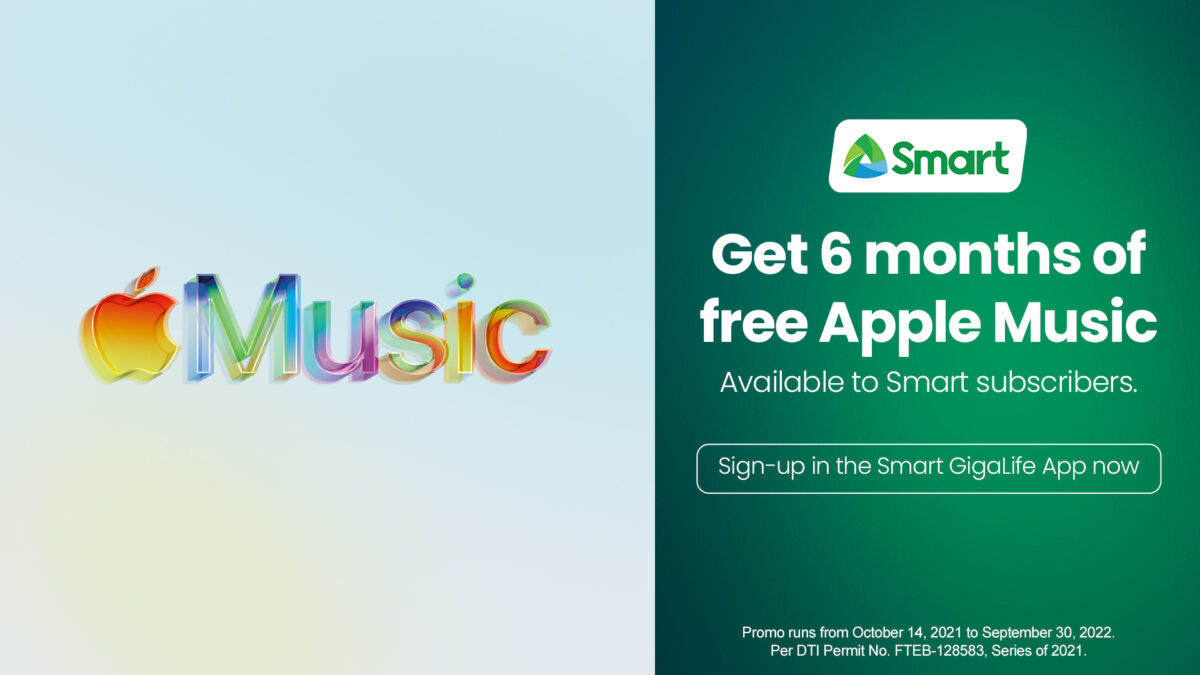 apple music 6 months free