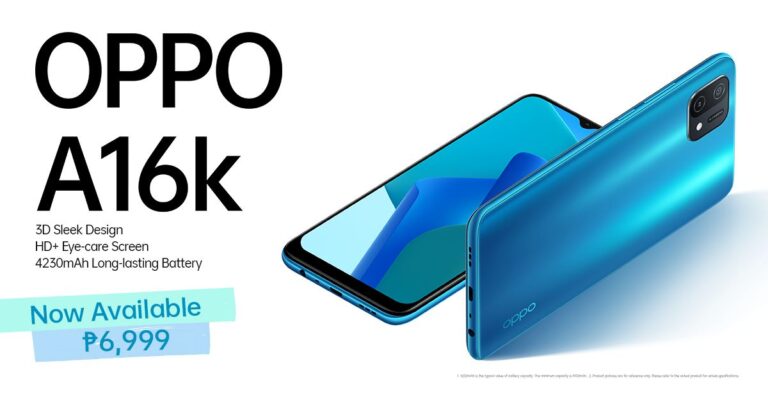 OPPO A16K, the newest entry-level contender