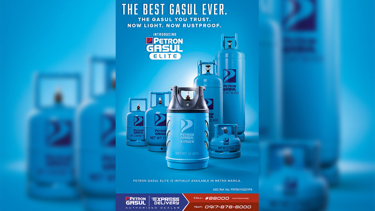 Petron Gasul Elite Reinvents Lpg With World Class Container