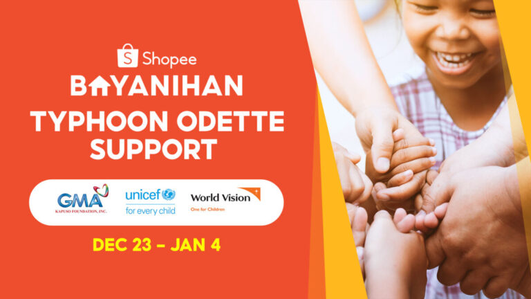 Shopee will match in-app Typhoon Odette donations up to Php1M