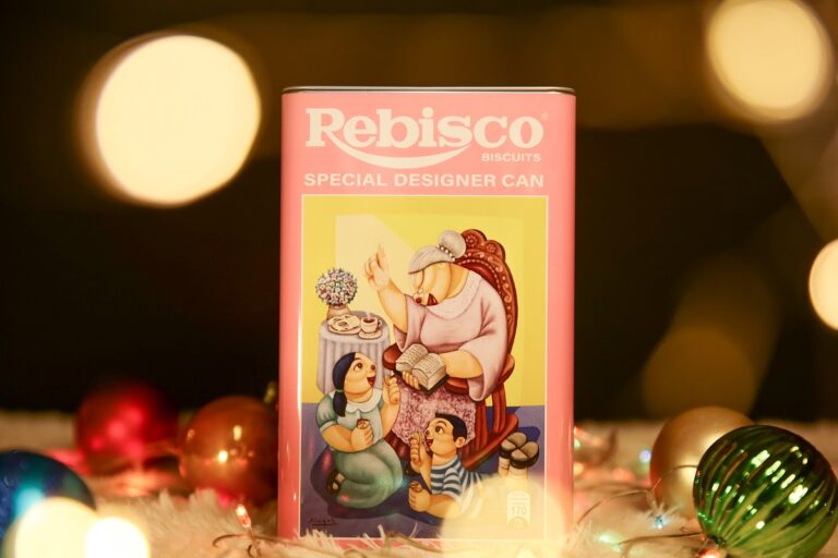 Rebisco Tin Can