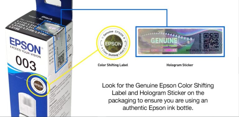 Epson inks