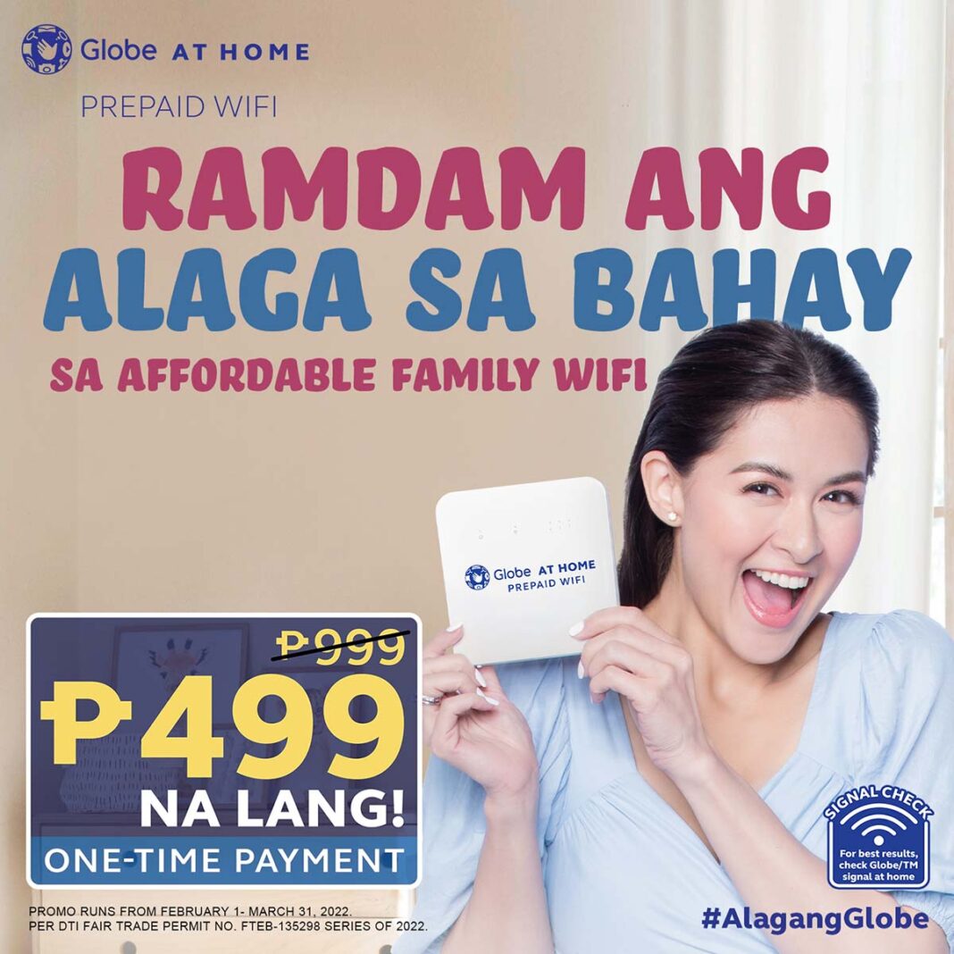 Globe At Home Prepaid WiFi modem now more affordable, perfect for every ...