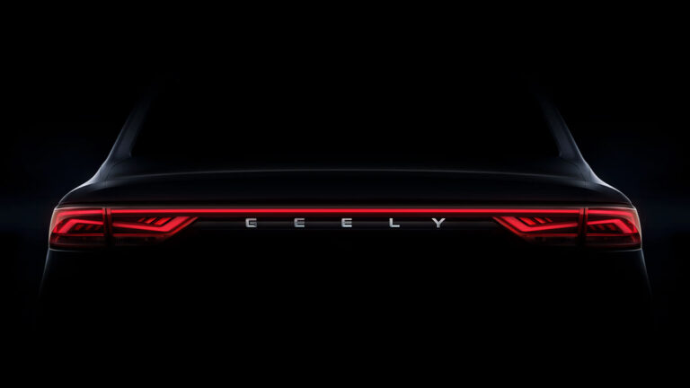 Geely sedan