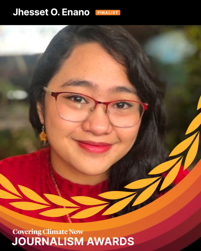Filipino is finalist in climate journalism awards