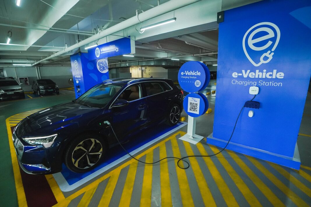 SM Supermalls powers up sustainability efforts, installs eVehicle