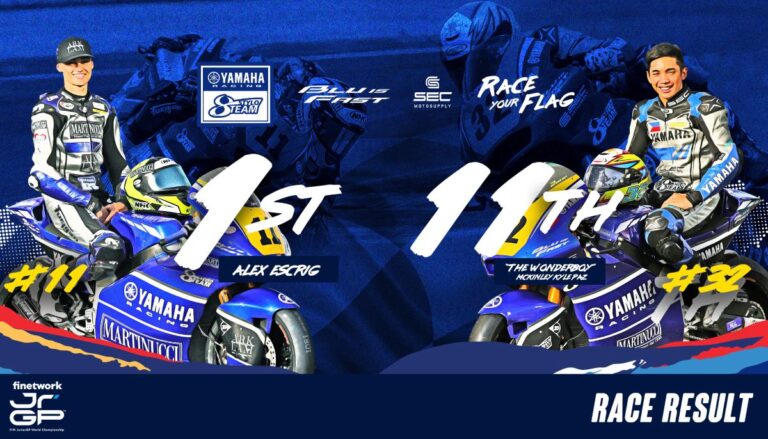 Escrig takes first place, Paz stays consistent FIM JRGP Championship