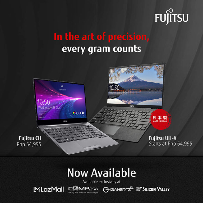 Fujitsu brings ultra lightweight devices to PH • Gadgets Magazine