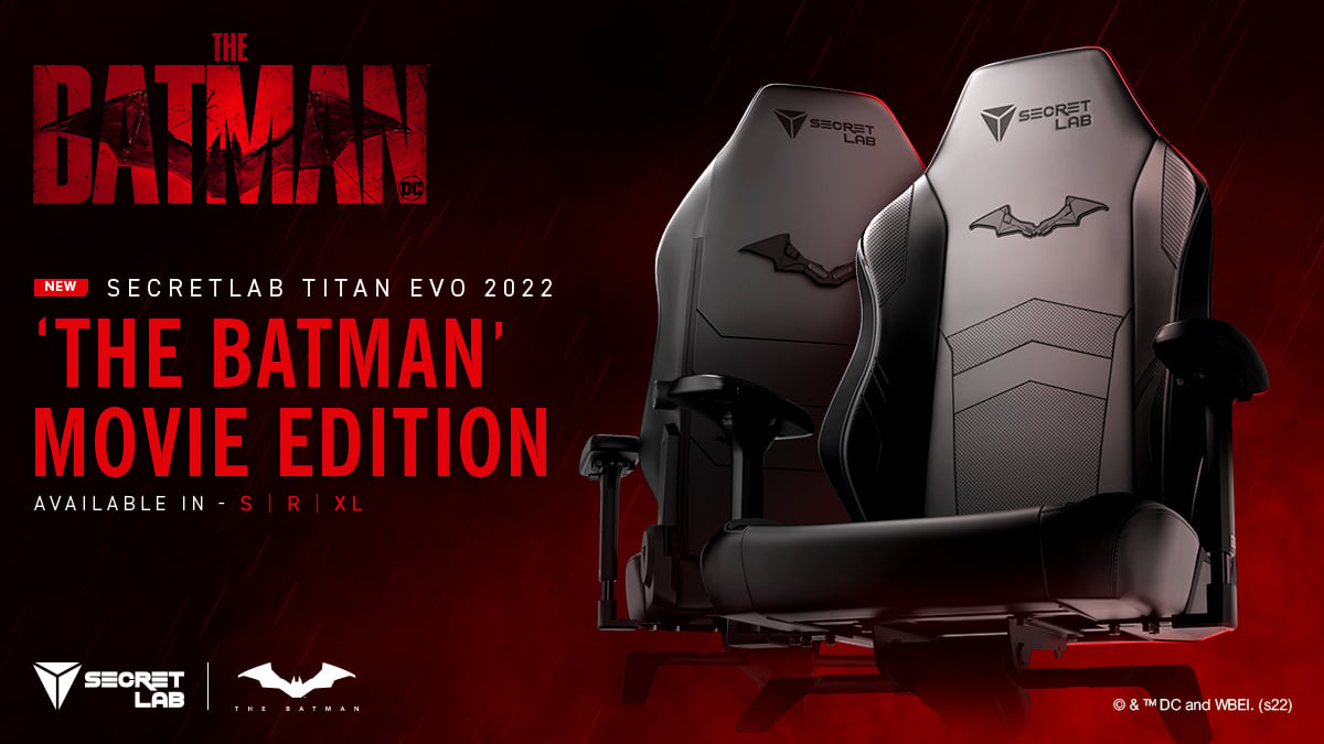 Secretlab titan best sale 2021 batman