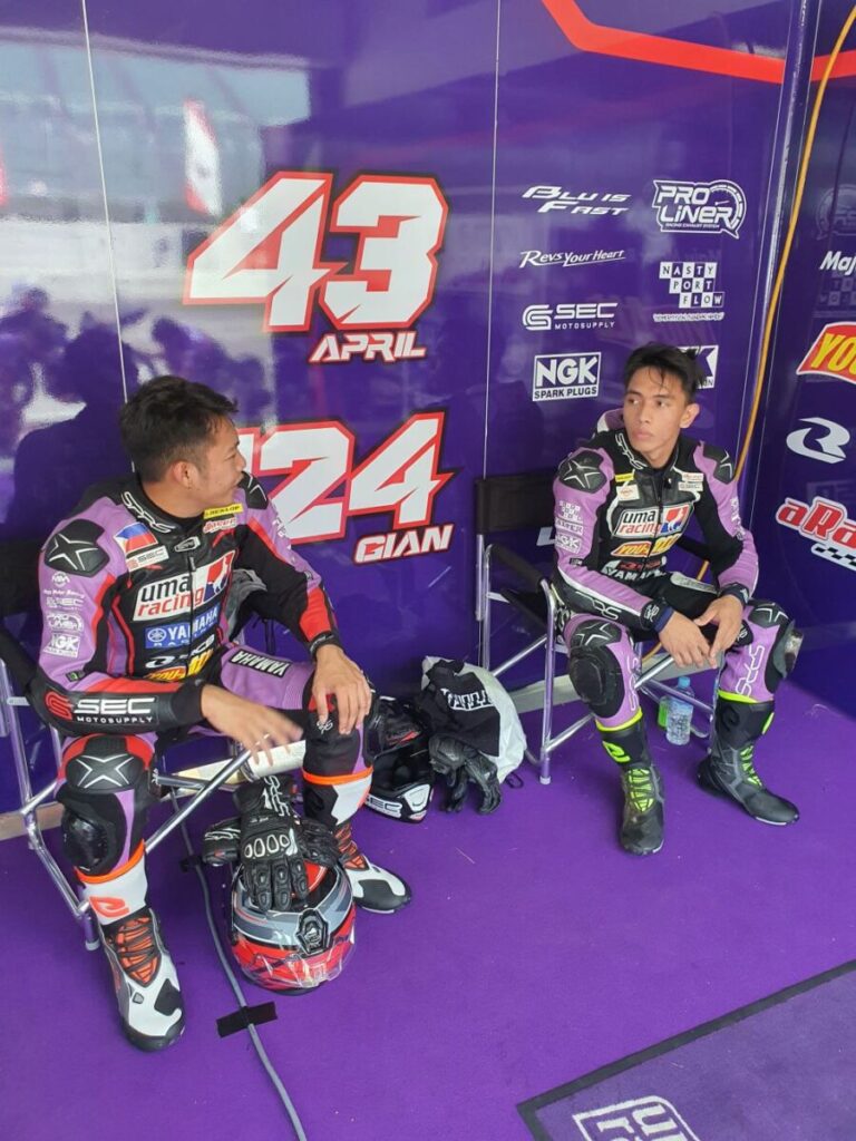 Podium finish for Filipinos in Japan Asia Road Racing Championship