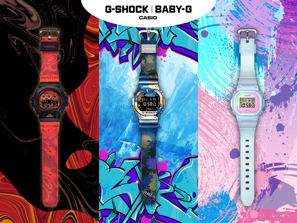 baby-g bg5600bk ローソン×news-