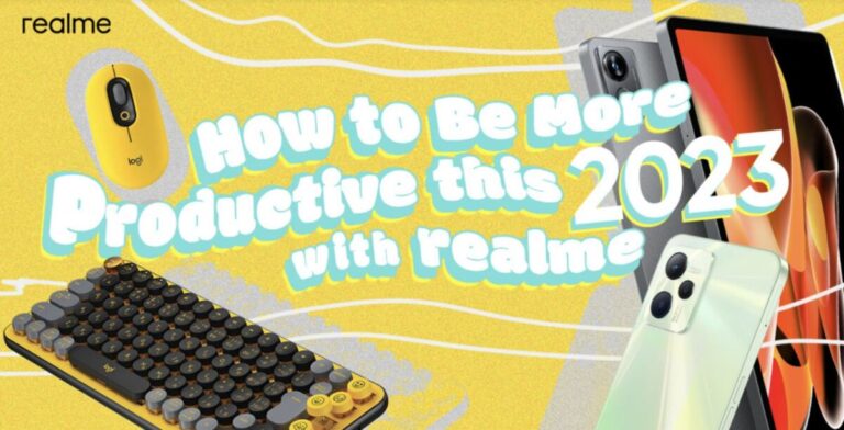 Get productive with realme and Logitech this 2023