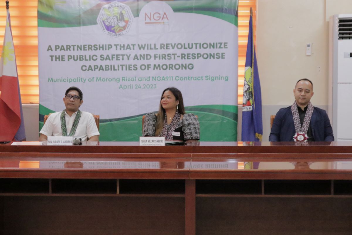 NGA 911 adopted by Morong LGU • Gadgets Magazine - Vimarsana News
