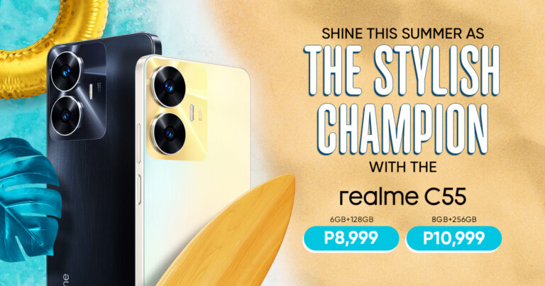 New realme C55 helps you shine this summer