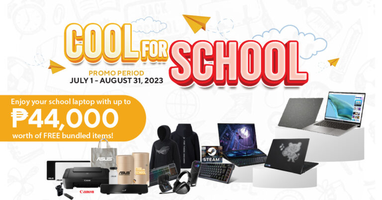 Gear up with ASUS and ROG ‘Cool for School 2023’ promo