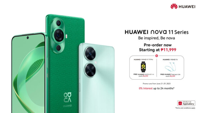Huawei nova 11 available for pre-order • Gadgets Magazine