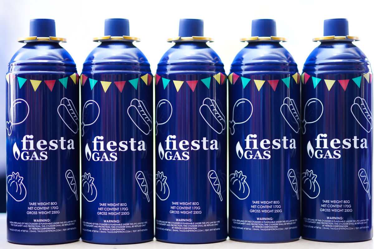 Petron introduces Fiesta Gas refillable LPG cylinder in Luzon