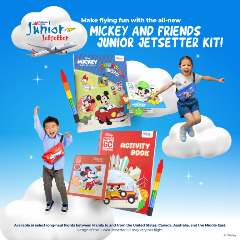PAL makes flights fun for kids with Mickey & Friends themed Junior Jetsetter Kit