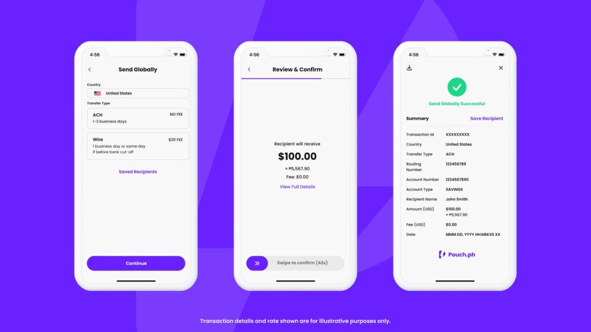 Pouch.ph launches 'Send Globally' feature to ease money transfers from ...