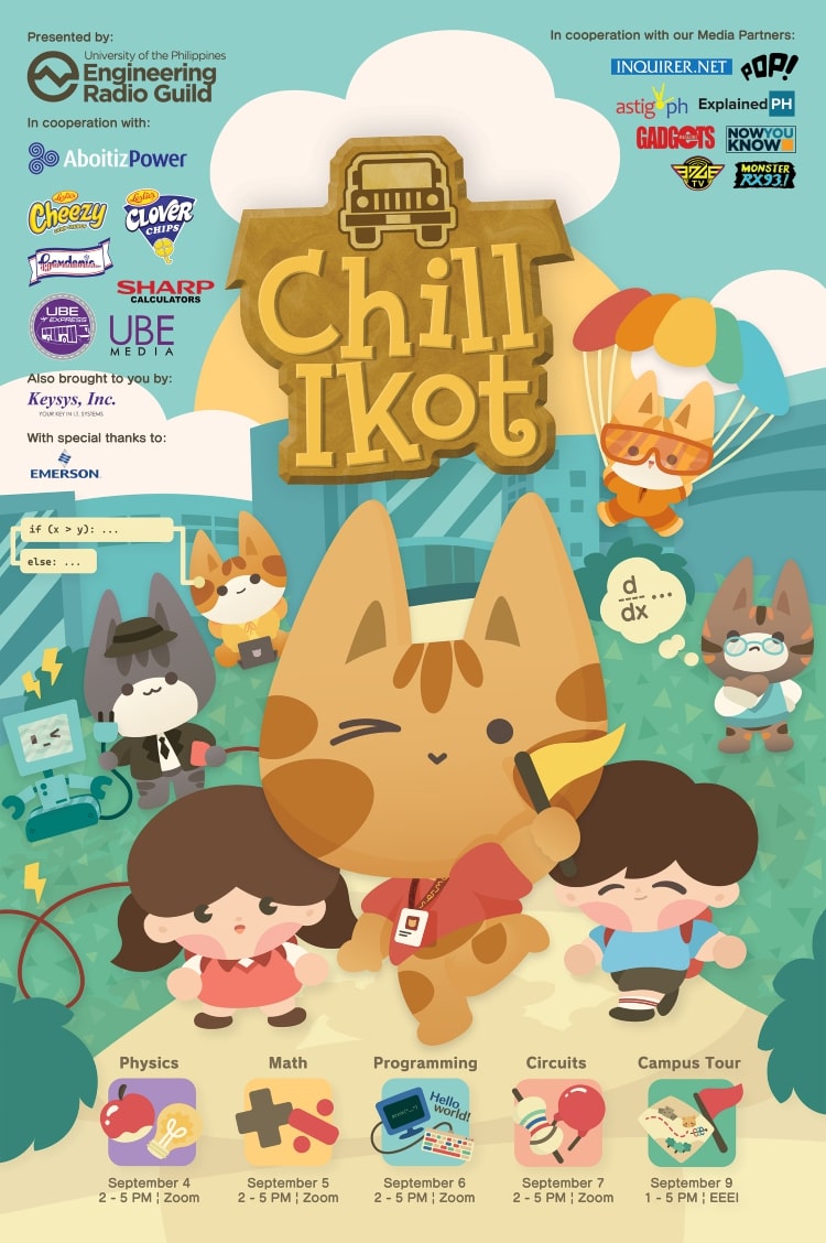 UP ERG invites EEE freshies, shiftees, and transferees to Chill Ikot 2023