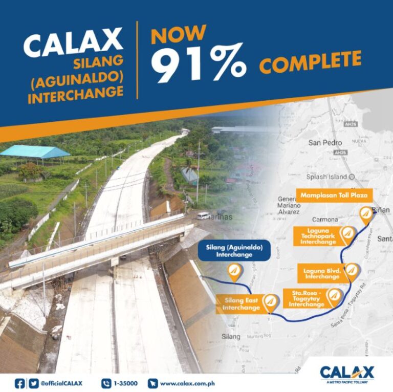 Easier journeys ahead: Soon, shorter travel with opening of CALAX Silang Interchange