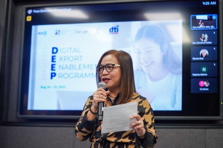 Google PH reinforces commitment to boosting MSMEs with the Digital Export Enablement Programme (DEEP)