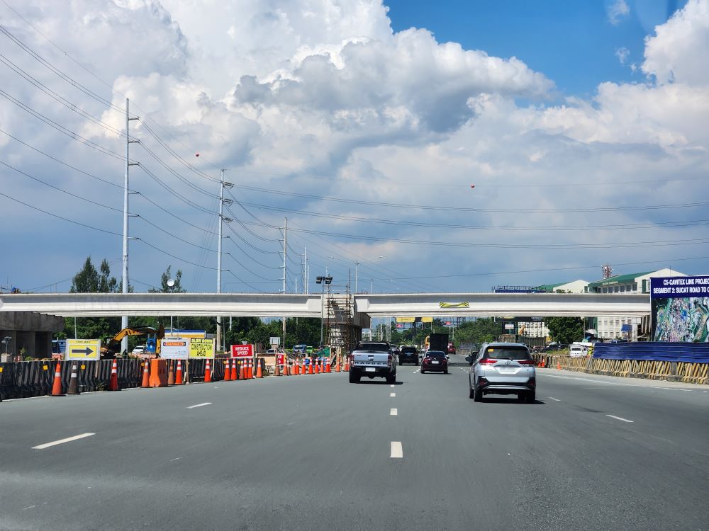 The CAVITEX C5 link girder is up