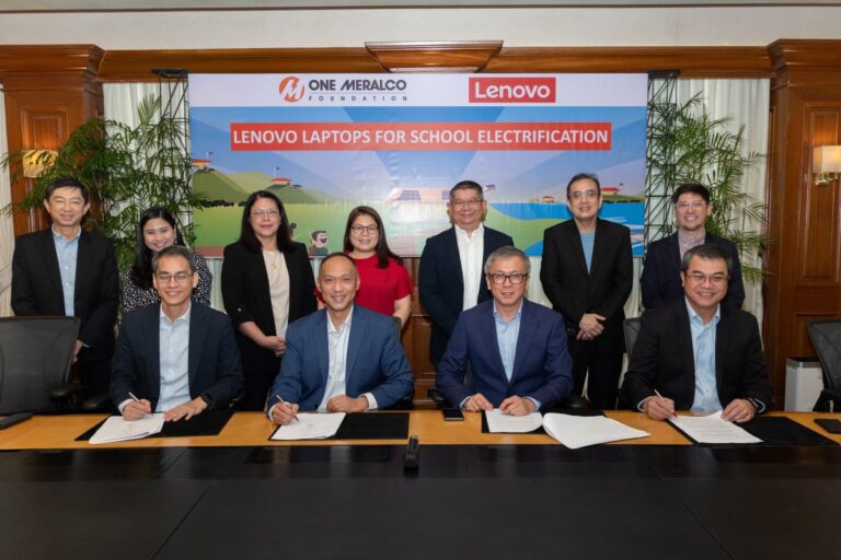 Where technology meets power: Lenovo partners with One Meralco Foundation