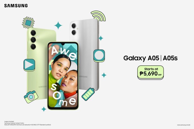 The new Samsung Galaxy A05 and A05s now available starting at PHP5,690!