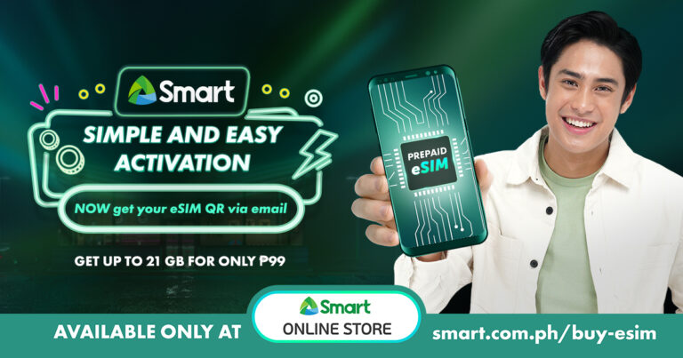 You can now order your Smart eSIM online for instant email delivery