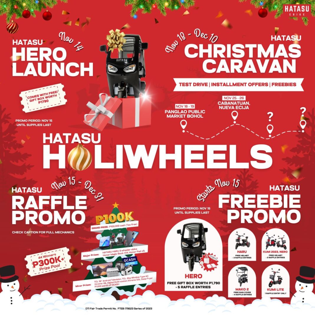 Hatasu Key The HATASU ebike Gift Guide for this Christmas