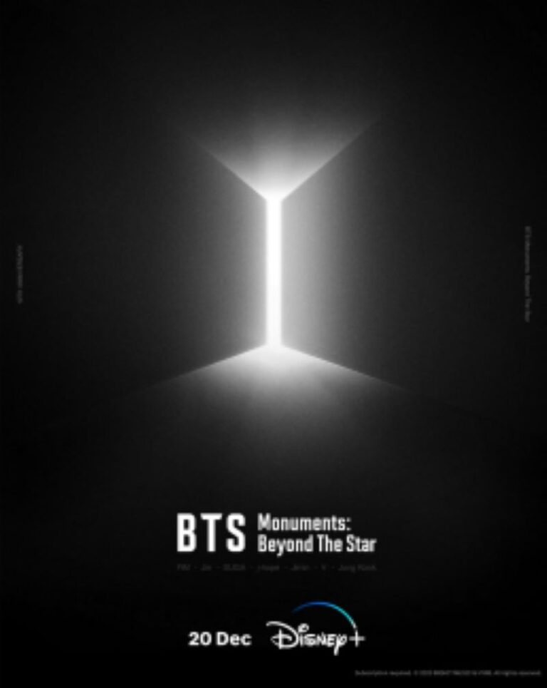 BTS Monuments: Beyond the Star an eight-part documentary event to debut December 20 exclusively on Disney+