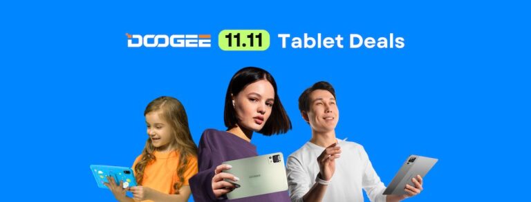 DOOGEE offers great 11.11 deals on high-rated tablets  T30 Pro, T20 Mini, and U10 Series