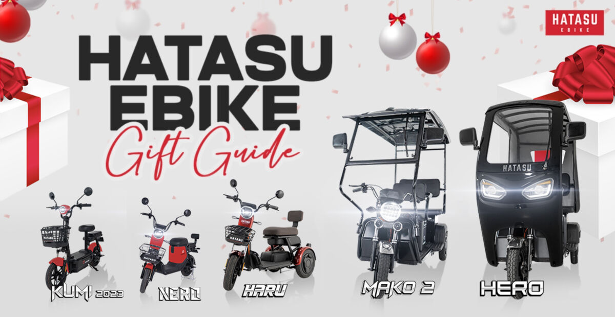 The HATASU ebike Gift Guide for this Christmas - Vimarsana News