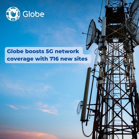 Globe 5G network