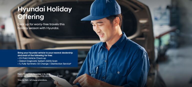 Hyundai Holiday Offering for worry-free travels this December