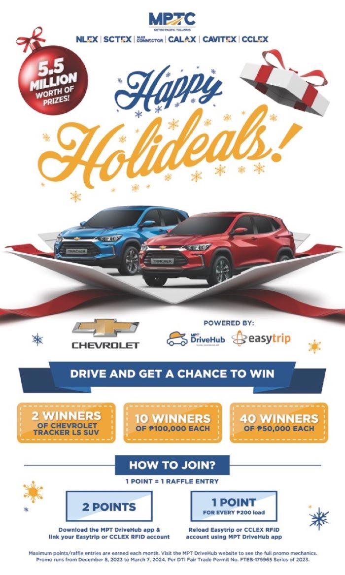 MPTC 2025 Happy Holideals giving away P5-M in prizes • Gadgets Magazine - Vimarsana News