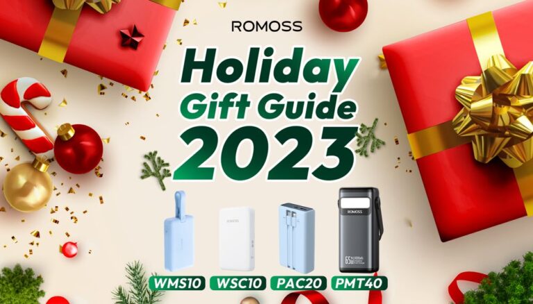Keep the holiday power alive with ROMOSS