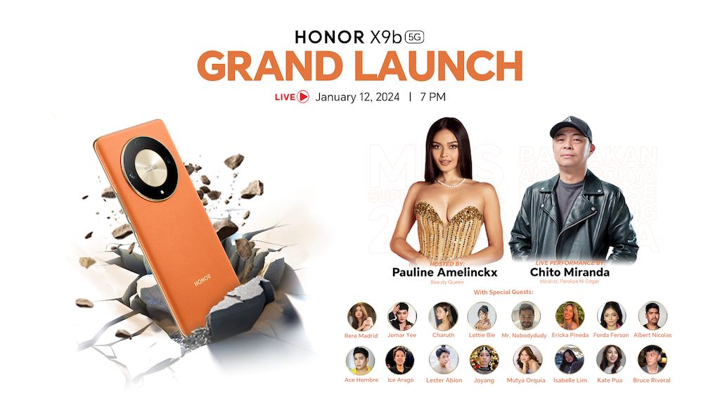 Magbabagsakan Dito! Honor X9b 5G launching on Jan 12 • Gadgets Magazine - Vimarsana News
